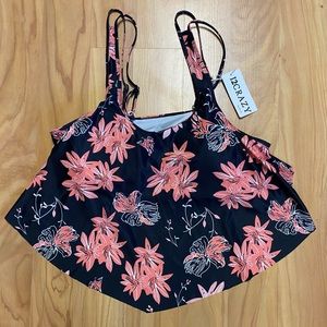 NWT Women’s 12Crazy Floral Tankini L
